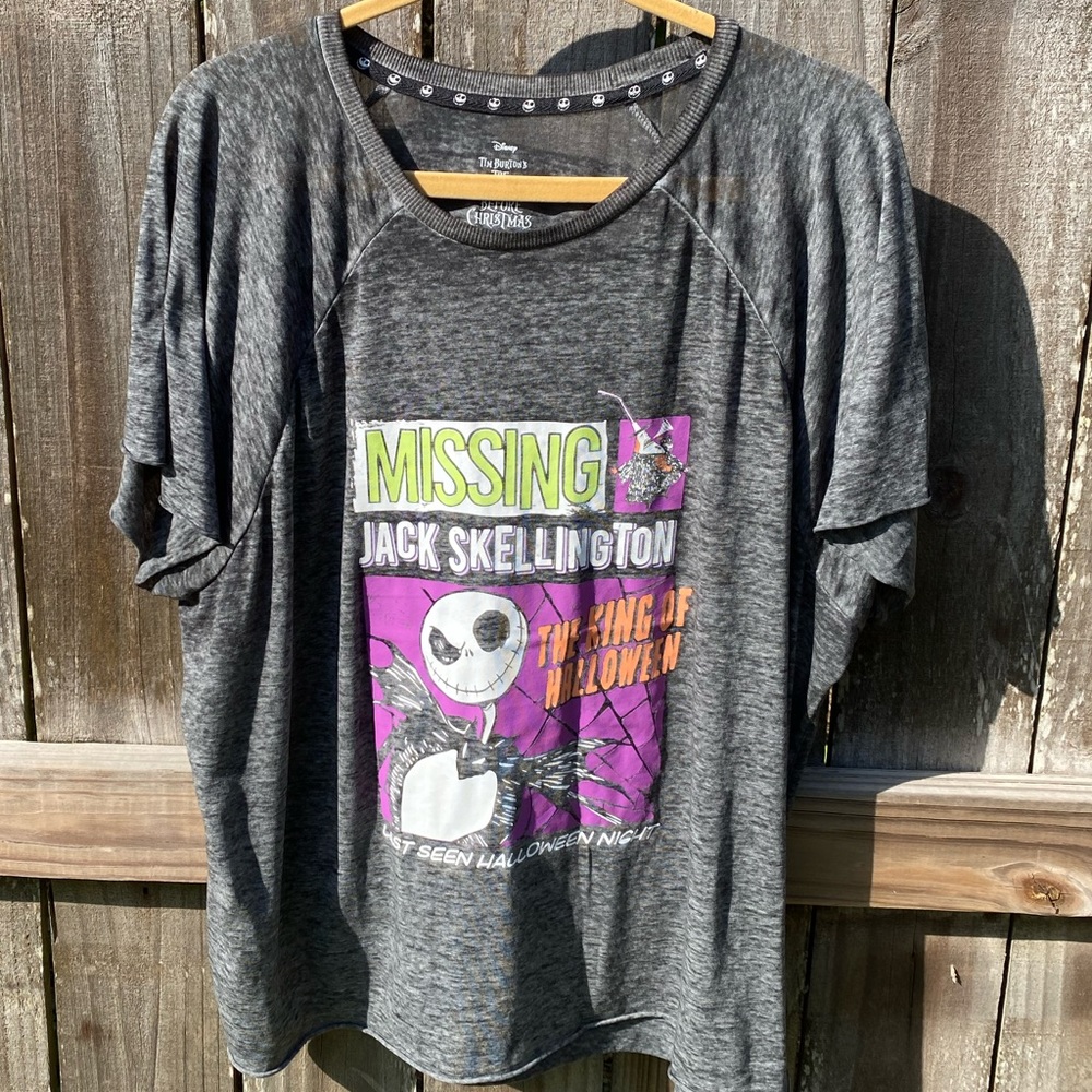 Disney Jack Skellington Nightmare Before Christmas Shirt